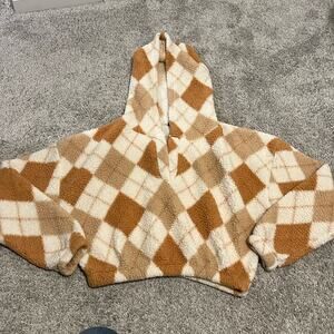 Weekending Cropped Sweater Jacket L